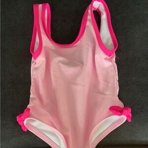 Wonder Nation Pink Kids Swim One Piece